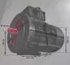 Elektromotor im Bild ein D Mot NTM 40 42004018 18,5 KW 180 M 4 polig B35